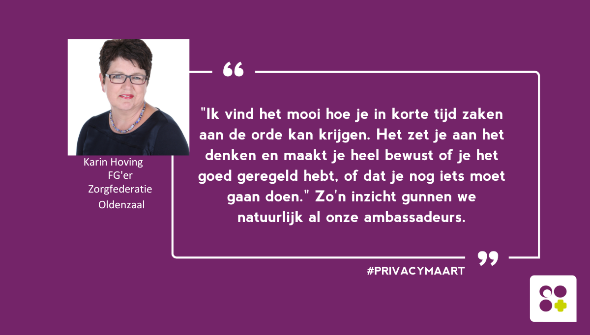 Privacymaart Kick Off Met Weet Wie Wat Doet Zorgnetoost Zorgnetoost 7037